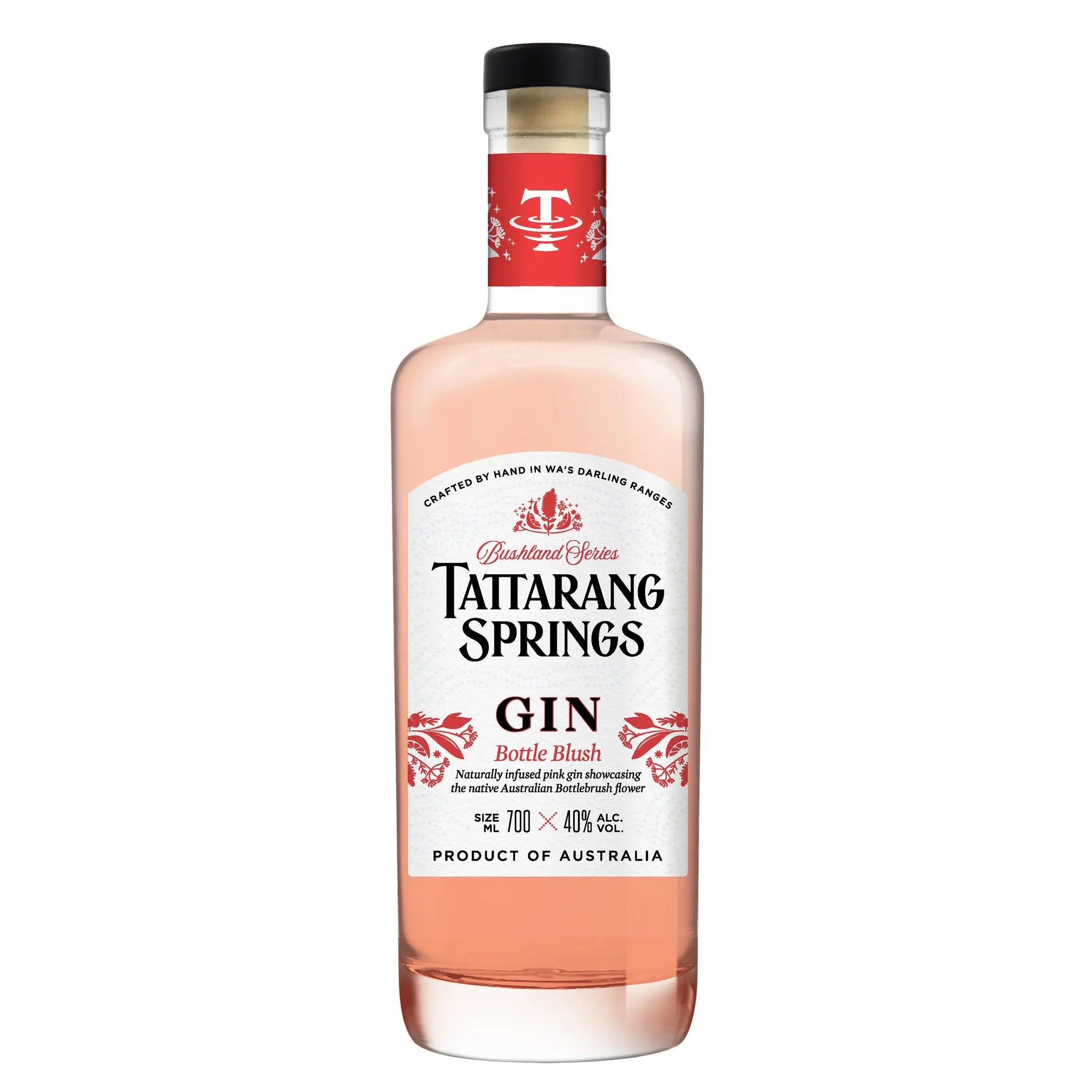 Bottle Blush Gin 700ml - Tattarang Springs