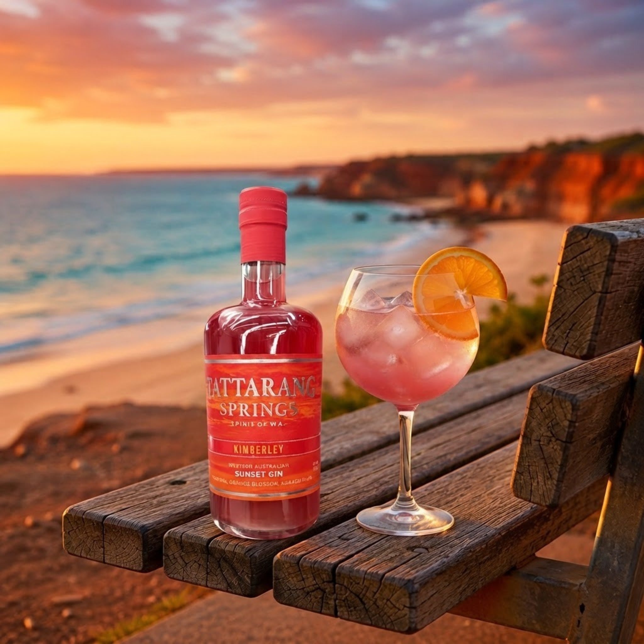 Kimberley Sunset Gin 700ml