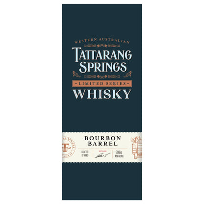 Bourbon Barrel Whisky 700ml - Tattarang Springs 