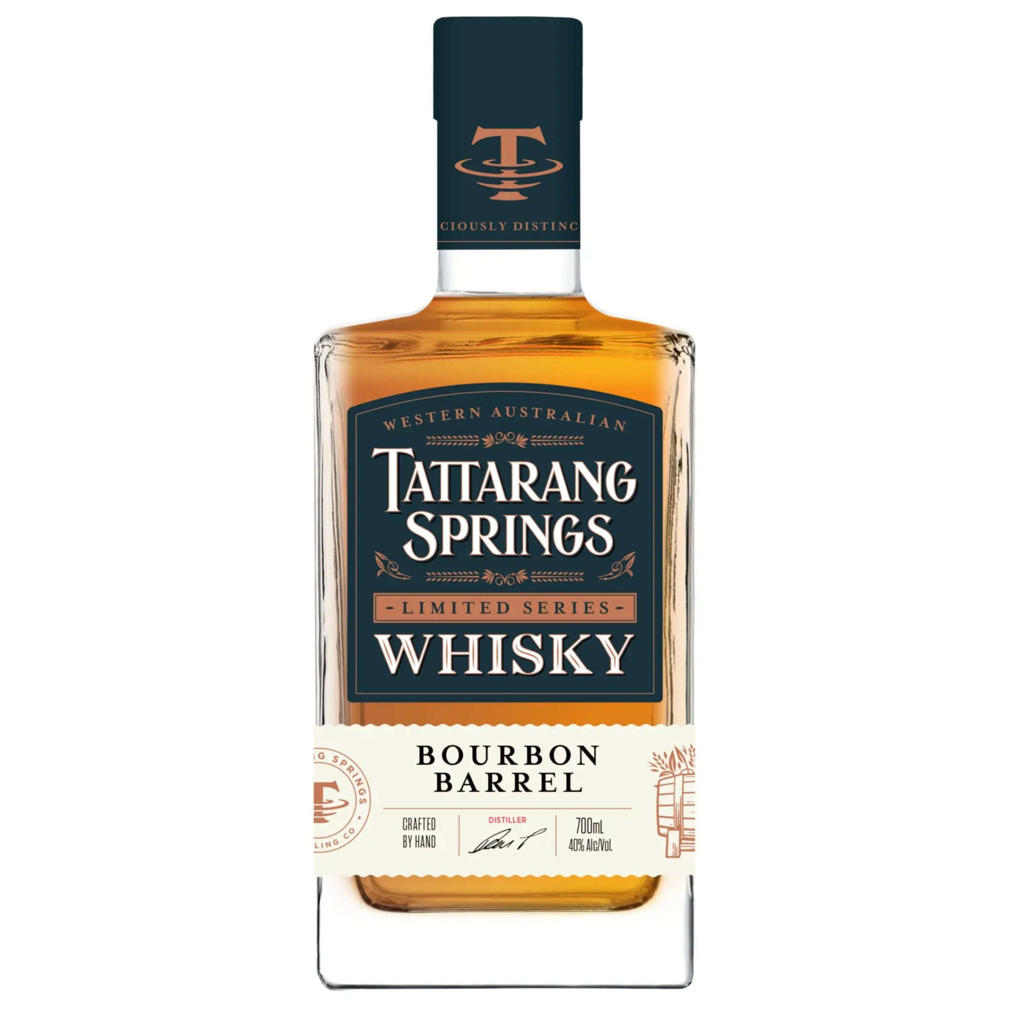 Bourbon Barrel Whisky 700ml - Tattarang Springs 