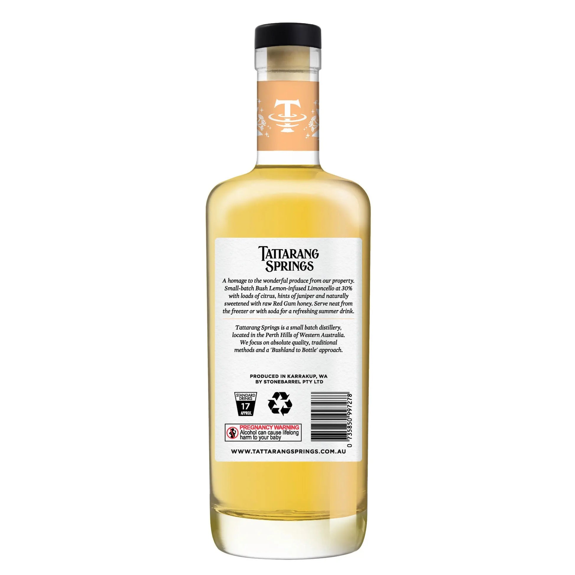 Gin & Cello 700ml - Tattarang Springs 