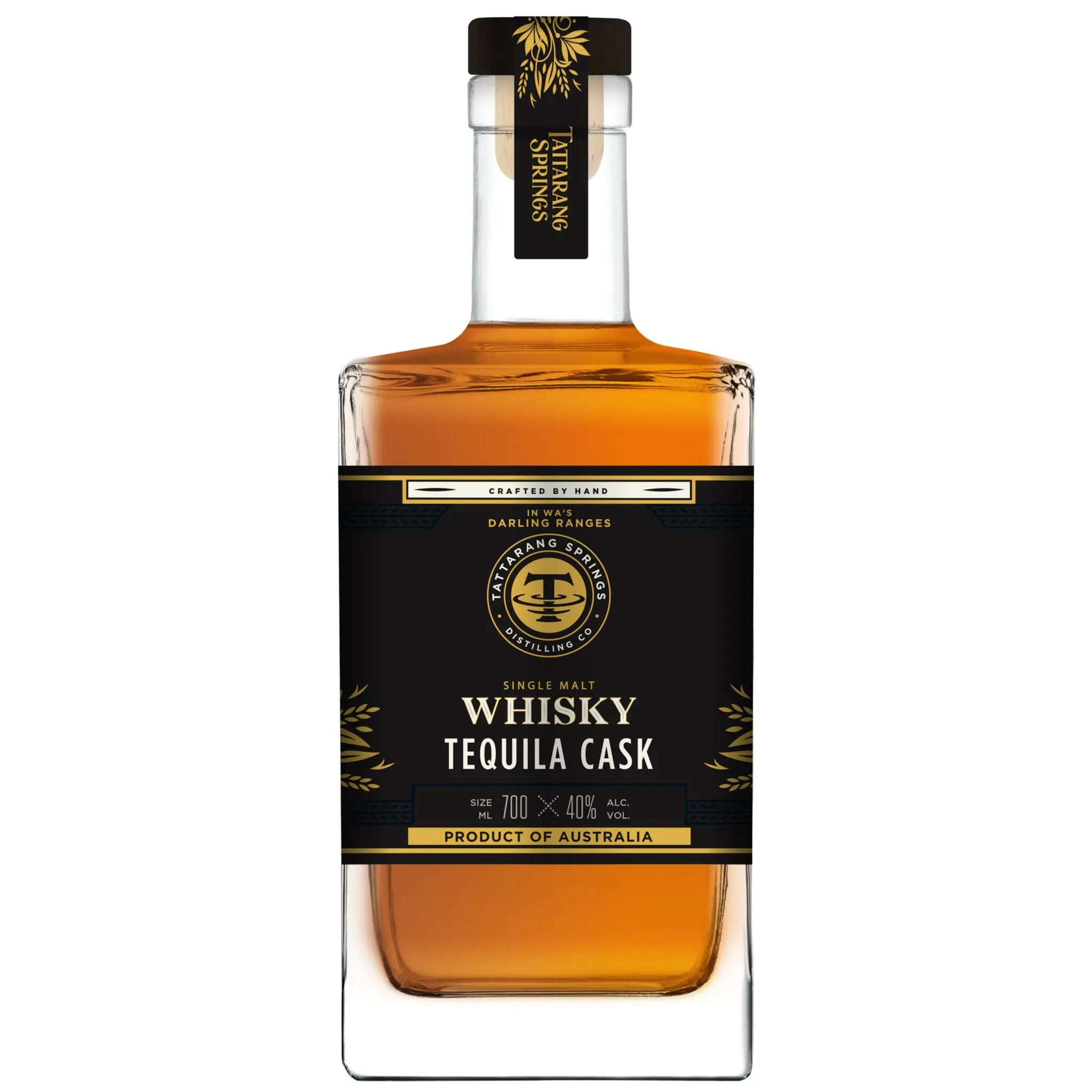 Tequila Cask Whisky 700ml - Tattarang Springs 