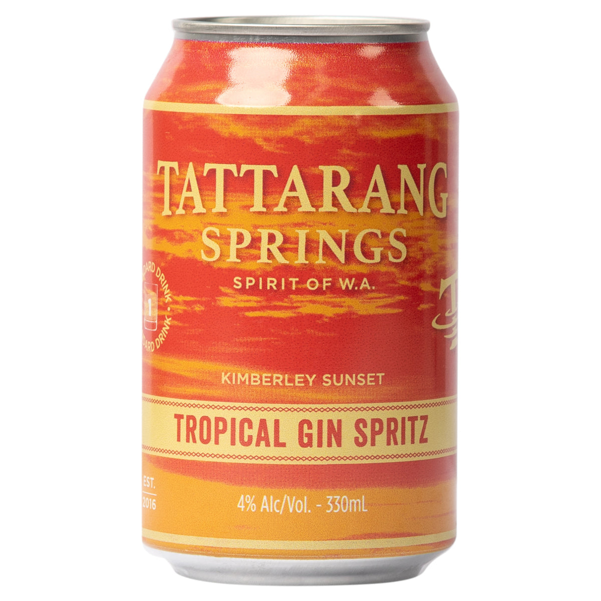 Tropical Gin Spritz 4x4x330ml