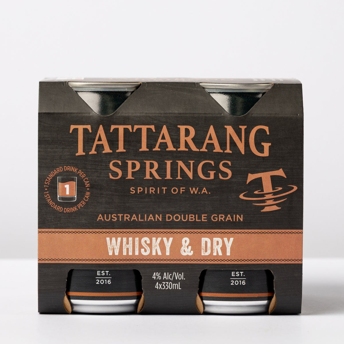Whisky & Dry 4x4x330ml